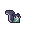 Farmer Squirrel in-game pixel portrait