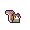 Farmer Squirrel in-game pixel portrait