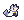 Pixelporträt aus dem Spiel: Weißer Wolf