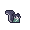 Pixelporträt aus dem Spiel: Bauern-Eichhörnchen