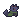 Pixelporträt aus dem Spiel: Schwarzer Wolf