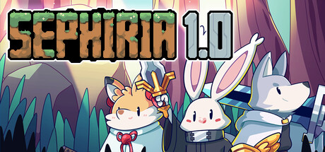 Affiche de Sephiria 1.0 représentant trois lapins aventuriers